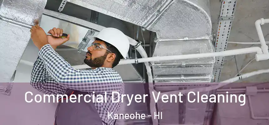 Commercial Dryer Vent Cleaning Kaneohe - HI