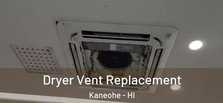 Dryer Vent Replacement Kaneohe - HI